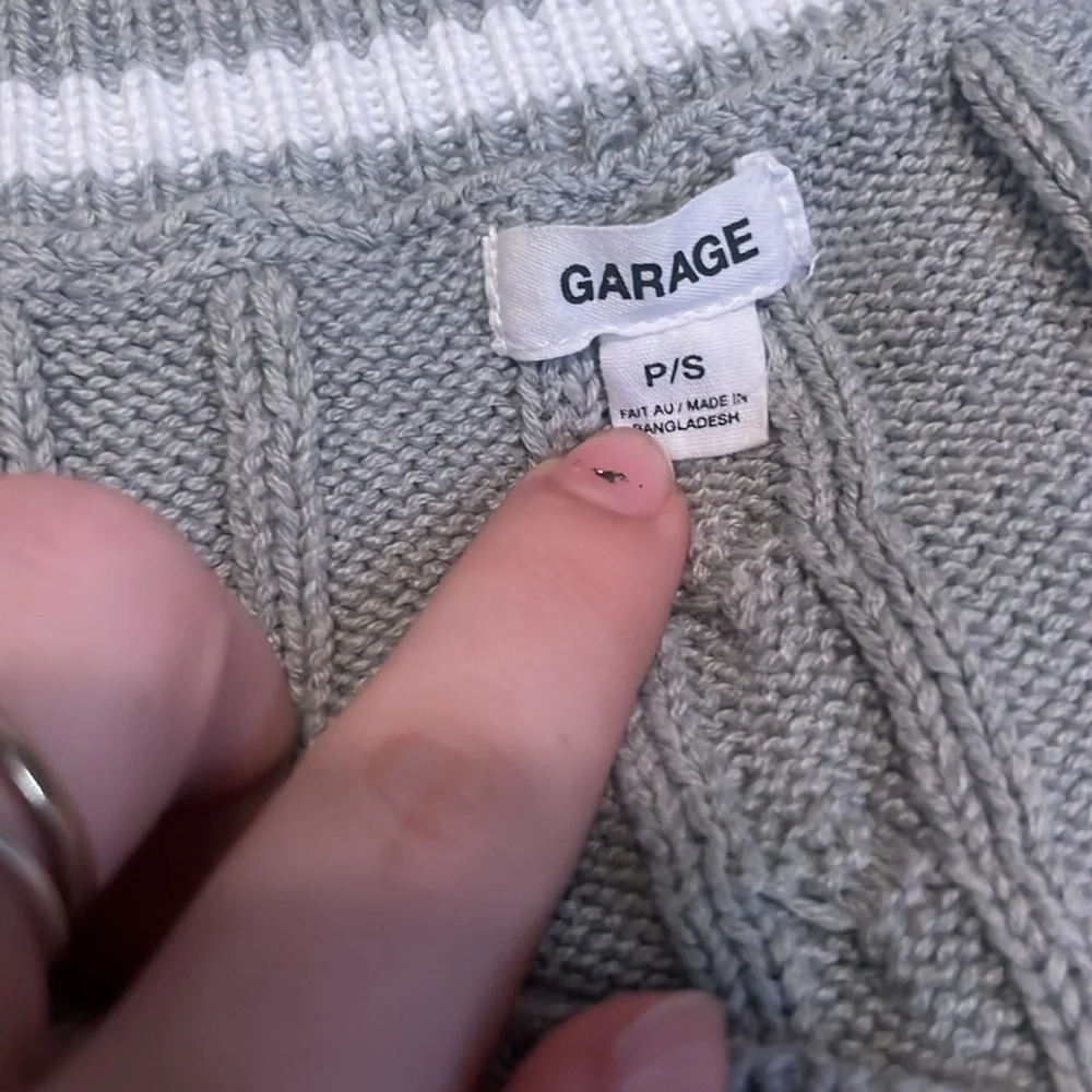 grey sweater vest - Picture 2 of 3